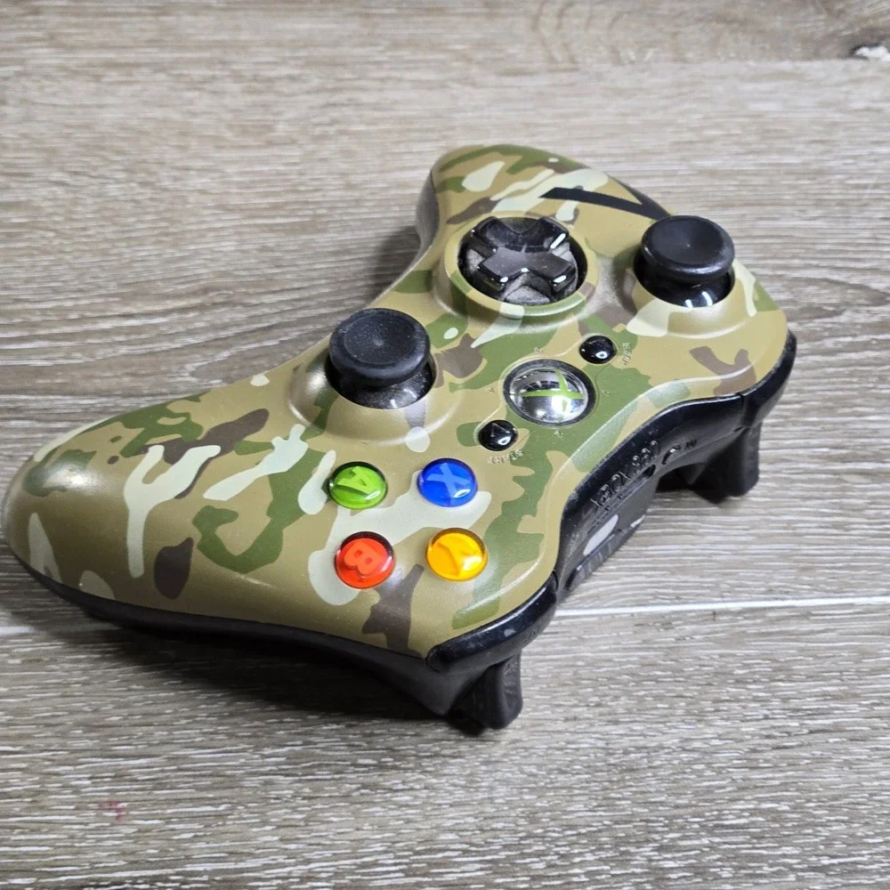 Genuine XBOX 360 X360 Wireless Controller (UVG) - CAMOUFLAGE / CAMO  43G-00049